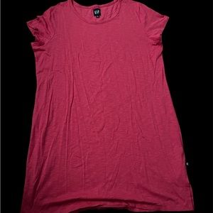 GAP Long Hot Pink Dress